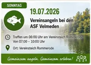 Save The Date ASF Velmeden