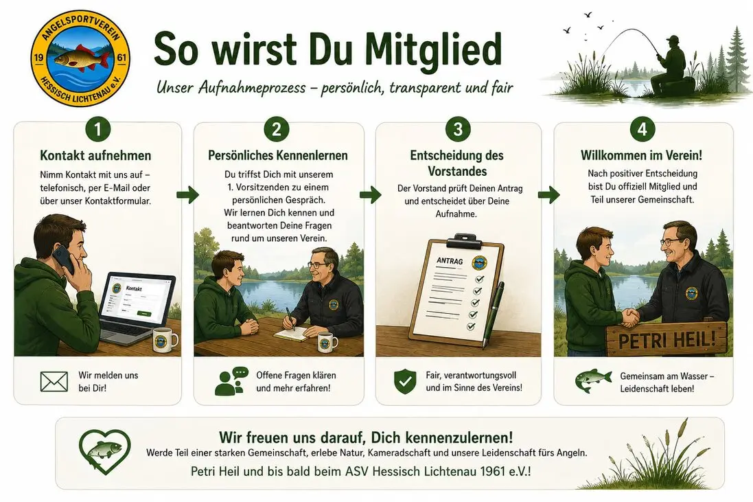 So wirst Du Mitglied